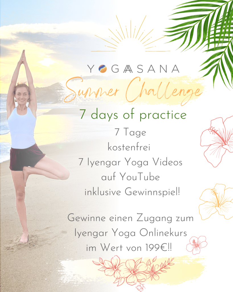Yogasana Summer Challange. - Iyengar Yoga Sommer 2023